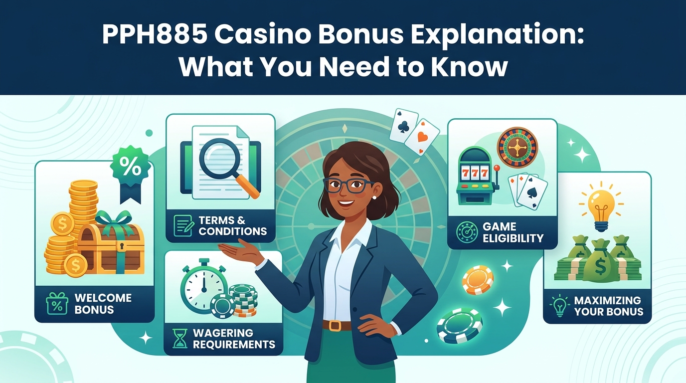តើ PPH885 casino bonus ជាអ្វី? ទិដ្ឋភាពទូទៅនៃកាស៊ីណូអនឡាញ