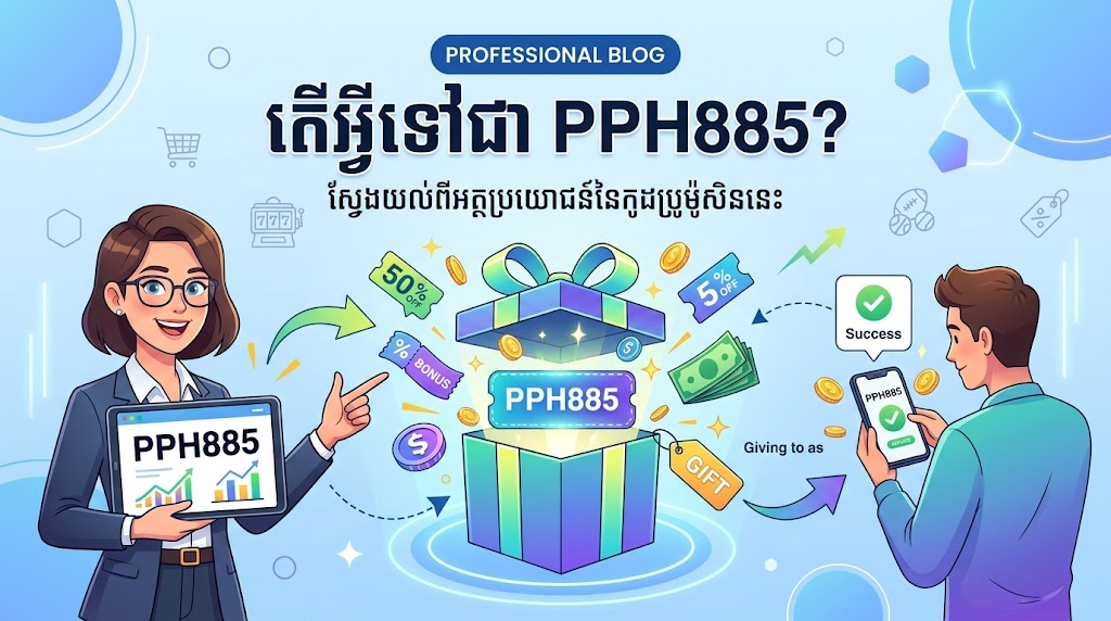 PPH885 promo code របៀបស្វែងរក និងប្រើប្រាស់កូដប្រូម៉ូសិន PPH885
